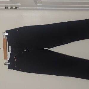 Zara Slim Full Length Black Skinny Jeans